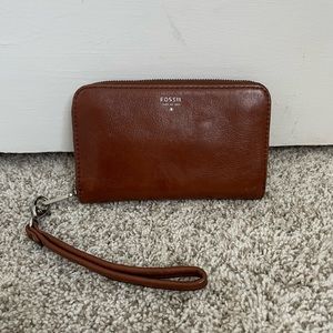 Fossil Brown Clutch Wallet